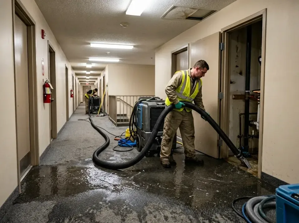 multi-unit-apartment-hallway-f-005 — frequently asked questions, Emergency Burst Pipe Water Extraction & Removal in Buckeye,…